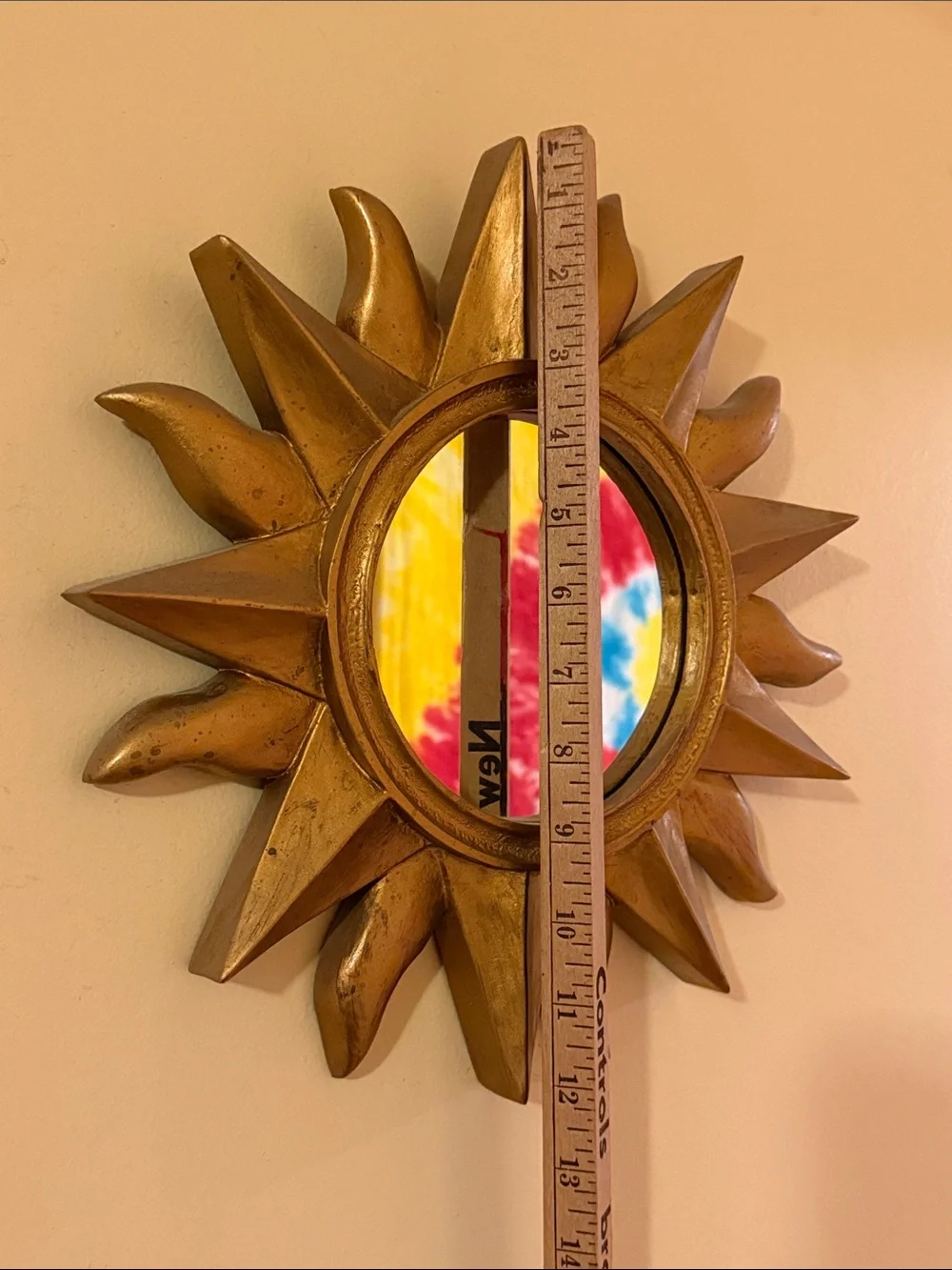 Gold Sunburst Mirror